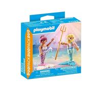 PLAYMOBIL 71799 Sirene y tritón con cetro y tridente