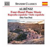 Dúo Van Duá – Albéniz: Música para piano a cuatro manos – CD – Importación USA