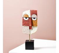 DUOAZJL Escultura Abstracta de Resina Hecha a Mano para decoración Moderna del hogar, estantería, Mueble de TV, Sala de Estar, Comedor, Dormitorio, Escritorio de Oficina y armarios(#b)