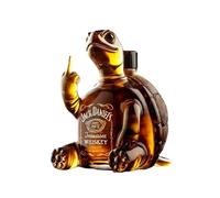 DUOAZJL Escultura artística de Estatua: Interesante decantador de Whisky con Forma de Animal, decantador Creativo de Vino Tinto de 300 ml, Ideal para la decoración del Bar del hogar.