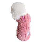 DUOCARA Ropa para mascotas, ropa para perro, otoño e invierno, correa para mascotas, ropa con hebilla, abrigo de algodón, oso, cómodo, chalecos de forro polar