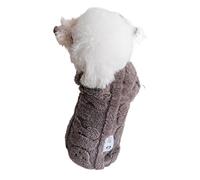 DUOCARA Ropa para mascotas, ropa para perro, otoño e invierno, correa para mascotas, ropa con hebilla, abrigo de algodón, oso, cómodo, chalecos de forro polar