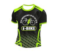 Duohropke Camiseta de ciclismo para hombre, camiseta de manga corta, transpirable, secado rápido, ropa de ciclismo MTB, camiseta deportiva impresa, camiseta de entrenamiento Techwear, 01 negro, 3XL