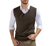 Duohropke Camiseta deportiva para hombre New York Skyline Shirts Manhattan manga corta chaleco suave suelto cómodo casual moda top cuello de pico básico slim fit camisetas interiores, marrón, XS