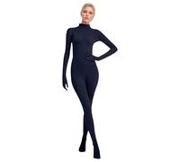Duohropke Catsuit de cuerpo entero sin costuras para mujer, mono de una pieza, traje de spandex, traje de cuerpo entero, traje de Tanzanzug, disfraz de Fasching, traje de fiesta, traje de carnaval