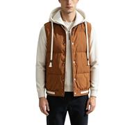 Duohropke Chaleco acolchado para hombre, chaleco de forro polar con capucha, chaleco de trabajo de invierno, chaleco de invierno al aire libre, chaleco de plumón, chaleco para hombre, chaleco de