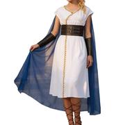 Duohropke Disfraz de cosplay para adulto, Cleopatra, diosa griega, antigua, guerrero romano, uniforme de emperador de Roma César, disfraz de dios griego, disfraz para Halloween, fiesta de carnaval