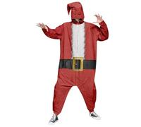 Duohropke Traje de navidad para hombre, traje de chándal, pijama de vacaciones, regalos para hombres, mujeres, niños, niñas, mono, ropa de salón, ropa, Blanco, XXL