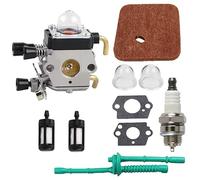 DUOJIN Kit Carburador para STIHL FS38 FS45 FS46 FS45C FS46C FS55C FS55 FS55R FS55RC FS74 FS75 FS80 FS85 KM55 HL45 KM55R Kit Reemplazo de desbrozadora Cortacésped Carburador C1Q-S97