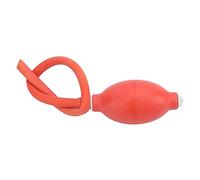 Duokon Bombilla de Goma para Apretar, Bola de Jeringa de Goma Espesa con Saco de Aire a Prueba de Fugas, Herramienta de Repostaje Manual de 410 Mm para Uso en Laboratorio con Bureta Automática y