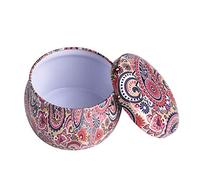 Duokon Caja de almacenamiento de hojalata Bote de metal, Caja de almacenamiento de dulces Cerradura de contenedor de azúcar Hojalata Latas de té de metal Lata de café Caja de cocina casera(D)