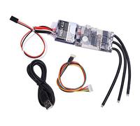 Duokon Control Electrónico de Velocidad de una Sola Unidad V4 Mini 50A | Disipador Térmico de Aleación de Aluminio, Amplio Voltaje de 8-60 V, Compatible con Software VESC, Arranque Suave sin