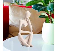 Duokon Figuras de Personajes de Resina Pensador Personas Ornamento Abstracto Escultura Decoración de Escritorio Europea Decoración de Estatua del hogar(51408)