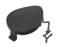 Duokon Front Bumper Tow Hook Cover Abs Strong Sealing 95B807156G2X | Tapa de ojo de remolque, ajuste de 2014 a 2018, cobertura de apertura, reemplazo directo, área de reparación de vehículos