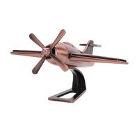 Duokon Modelo de Avión de Combate con Hélice de Aleación, Réplica Coleccionable de Aviación de la Segunda Guerra Mundial, 6,69x5,51x3,35 Pulgadas, para Decoración del Hogar, Exhibición de (Antiguo