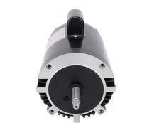 Duokon Motor de Bomba de Piscina B127, Motor de Repuesto de una Sola Velocidad de Acero de Aleación, Brida Redonda de 3 4 3450 RPM, para Bomba de Spa de Piscina Central de Spa Apta para AO Smith