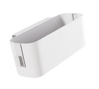Duokon Organizador de Estantes Junto a la Cama, Estante de Almacenamiento Colgante de Plástico ABS con 2 Ganchos, Carrito para Literas Que Ahorra Espacio para Dormitorio Universitario, Dormitorio