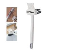 Duokon Peine Limpiador de Cepillos para el Cabello, Herramienta de Limpieza de Cepillos para el Cabello de Plástico, Elimina el Atrapado Rápidamente, Diseño Higiénico, Tamaño Portátil Compacto para