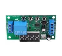 Duokon Placa de relé Contador de Impulsos, 0,1 S a 9999999,9 S 0,01 (5V) | Entrada de Aislamiento de Optoacoplador, Salida de 10 A, 12 Modos de Trabajo, 3 Estados, Compatible con NPN PNP