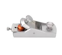 Duokon Plano de Recorte Pequeño, Mini Cepilladora Manual de Aleación de Aluminio con Profundidad de Corte Ajustable, Herramienta de Carpintería de Bolsillo Plano para Hacer Modelos, Proyectos