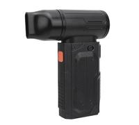 Duokon Plumero de Aire Comprimido, Soplador de Chorro de Mano Eléctrico ABS con 5 Velocidades, Ventilador de Turbina Portátil Tipo C de 2000 MAh para Teclado, PC, Coche, Playa, Viajes, Camping (BLACK)