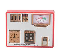Duokon Probador de Cuarzo Probador de Pilas para Reloj Desmagnetizador Timegrapher Herramienta de Reparación 3 en 1 con Botón de Encendido y Apagado para Medir Pilas de Botón y