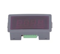 Duokon Tacómetro Digital ABS RPM Medidor de Velocidad 1 a 50000 RPM Pantalla LED de 4 Dígitos Monitor de Velocidad del Motor de Alta Precisión para Uso en Panel de Mantenimiento con Sensor e Imanes