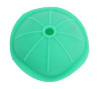 Duokon Tapa de Silicona para Botella de Agua con Orificio para Pajita, Cubierta para Bebidas a Prueba de Derrames para Botellas Estándar de 55 Mm, Paquete de 2 (GREEN)