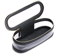 Duolan - Bolsa de maquillaje transparente para viaje, neceser de viaje transparente para mujer, Black, SLIM-2, Estuche para brochas de maquillaje