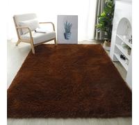 DUOLEH Alfombra moderna antideslizante para sala de estar, alfombra de área que no se desprende, alfombra de pelo grueso lavable, alfombra ultrasuave y esponjosa para salón, dormitorio, cocina (200 x