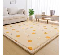 DUOLEH Alfombras suaves para sala de estar para interiores, alfombra de pelo corto para dormitorio, alfombras modernas con parte inferior antideslizante, alfombra lavable (200 x 300 cm, estilo 5)