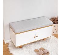 DUOLEH Cojín largo para silla o banco de zapatos, cojín para asiento de interior, 2/3/4 plazas, cojín de renovación para sofá, cojín de espuma de 5 cm de grosor con funda extraíble (70 x 40 x 5 cm,