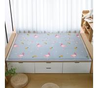 DUOLEH Tatami - Alfombra moderna, suave y esponjosa, de pelo grueso, lavable, peluda, no desprende pelusa, para sala de estar, dormitorio, habitación de los niños (80 x 200 cm, estilo 4)