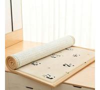 DUOLEH Tatami - Alfombra suave y esponjosa, lavable, pelo corto, no desprende pelusa, para sala de estar, antideslizante, para habitación de bebé, 200 x 200 cm, estilo 2