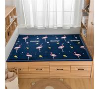 DUOLEH Tatami - Alfombras ultrasuaves para dormitorio, alfombra de área grande, moderna y esponjosa, tapete de yoga con parte inferior antideslizante, alfombra de espuma viscoelástica para sala de