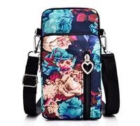 DuoLmi Pequeños bolsos cruzados para mujer, bolso universal para teléfono celular, bolsillos ligeros, mini bolso de hombro