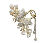 DuomaiJJ Pinzas Pelo Lirio De Diamantes Diario Imbécil 2 Paquetes Del Valle Gran Basina-1