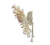 DuomaiJJ Pinzas Pelo Lirio De Diamantes Diario Imbécil 2 Paquetes Del Valle Gran Basina-18