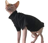 DUOMASUMI Sphynx - Ropa para gatos de terciopelo catiónico, autocalentable, ropa interior térmica sin pelo, ropa para gatos Sphynx, Devon, Cornish (XXL)