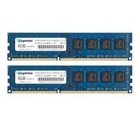 DUOMEIQI 16GB DDR3 RAM 2X8GB DDR3 1600 PC3-12800U-11 Dimm 2Rx8 1.5V CL11 Memoria RAM de escritorio para ordenador de sobremesa