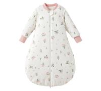 Duomiaomiao 3.5Tog - Saco de dormir para bebé para todo el año, 100% algodón, saco de dormir para bebé, invierno, niña, recién nacido, saco de dormir cálido, recién nacido (100)