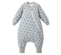 Duomiaomiao Saco de dormir para bebé de 2,5 tog, 100 % algodón, con piernas, cálido saco de dormir para bebé con pies de 2 a 3 años, estrella