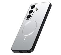 duomigesz Funda magnética para Samsung Galaxy S24 FE, compatible con Mag-Safe Magnet Wireless, fina adherencia, TPU Bumper Robusta Mate PC Hard Shell Protector de cámara Resistente a los golpes (Gris)