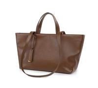 DUOMIYX Bolsas de hombro Bolso De Hombro De Cuero Simple Para Mujeres Bolsa De Pasajeros De Gran Capacidad