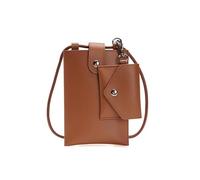 DUOMIYX Bolsas de Hombro Mujeres De Moda PU Mini Bolso De Hombro Versátil Bolso De Teléfono Móvil con Bolso De Monedas