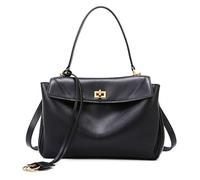 DUOMIYX Bolso al Hombro Bolso con Textura a la Moda para Mujer Bolso para Pendular para Pendular Bolso Bandolera-Negro A-35 * 23 * 10 Cm