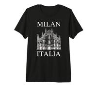Duomo di Milano y Vacaciones a Juego en Milán Camiseta Premium