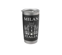 Duomo di Milano y vacaciones a juego en Milán Vaso térmico de acero inoxidable de doble pared