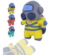 DUOPAI Peluche Lethal Company, 25cm/9.84in Peluches de Juego de Terror, Lindas Muñecas Suaves de Peluche de Dibujos Animados, Peluches de Personajes Jugadores Juegos para Fanáticos