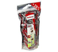 Duopower Set de tacos Big Pack (Ø x L: 8 x 40 mm, Nylon, 120 ud.)
